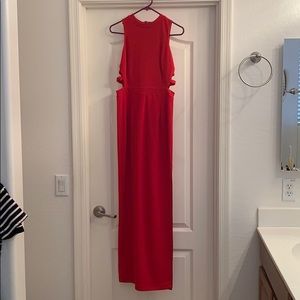 Lulu’s long evening gown